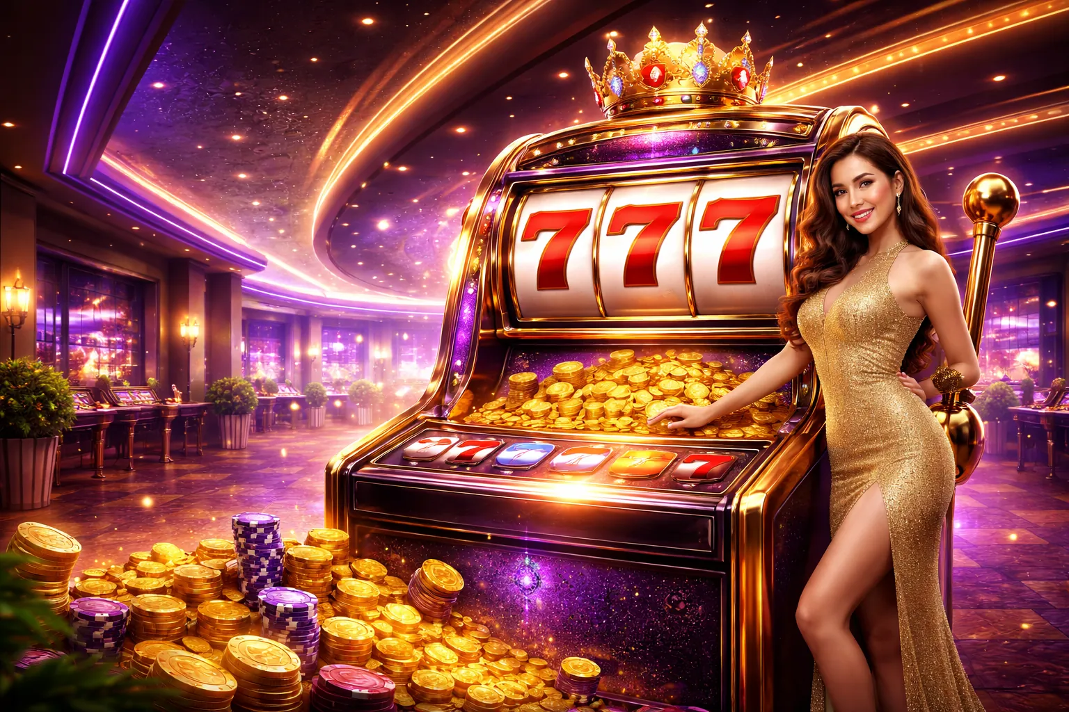 Sảnh trò chơi slot 188bey hoành tráng